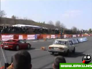Ferrari 348 VS Lada 2107 Turbo