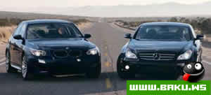 BMW M5 vs CLS AMG 55