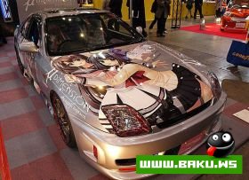 Anime Cars Tokio Avtosalonunda