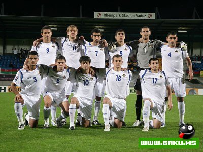 Сборная Азербайджана по футболу проиграла Черногории