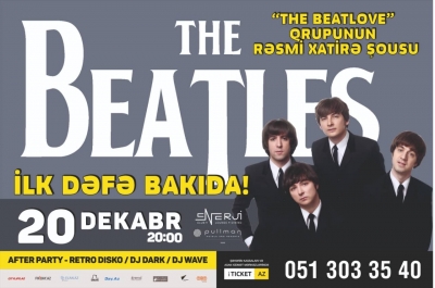 Костюмированное трибьют-шоу "The Beatles" впервые в Баку!
