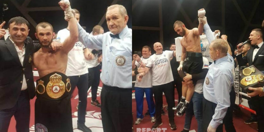 Азербайджанский боксер победил армянина и завоевал пояс "WBA Continental"
