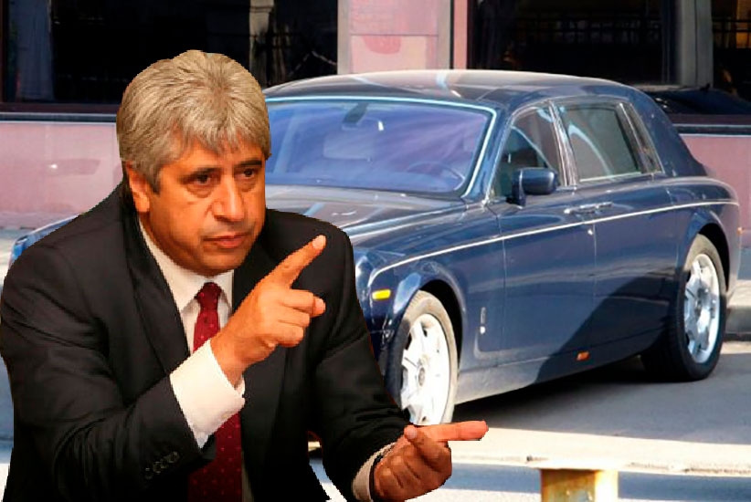В Петербурге остановили автомобиль азербайджанского миллиардера