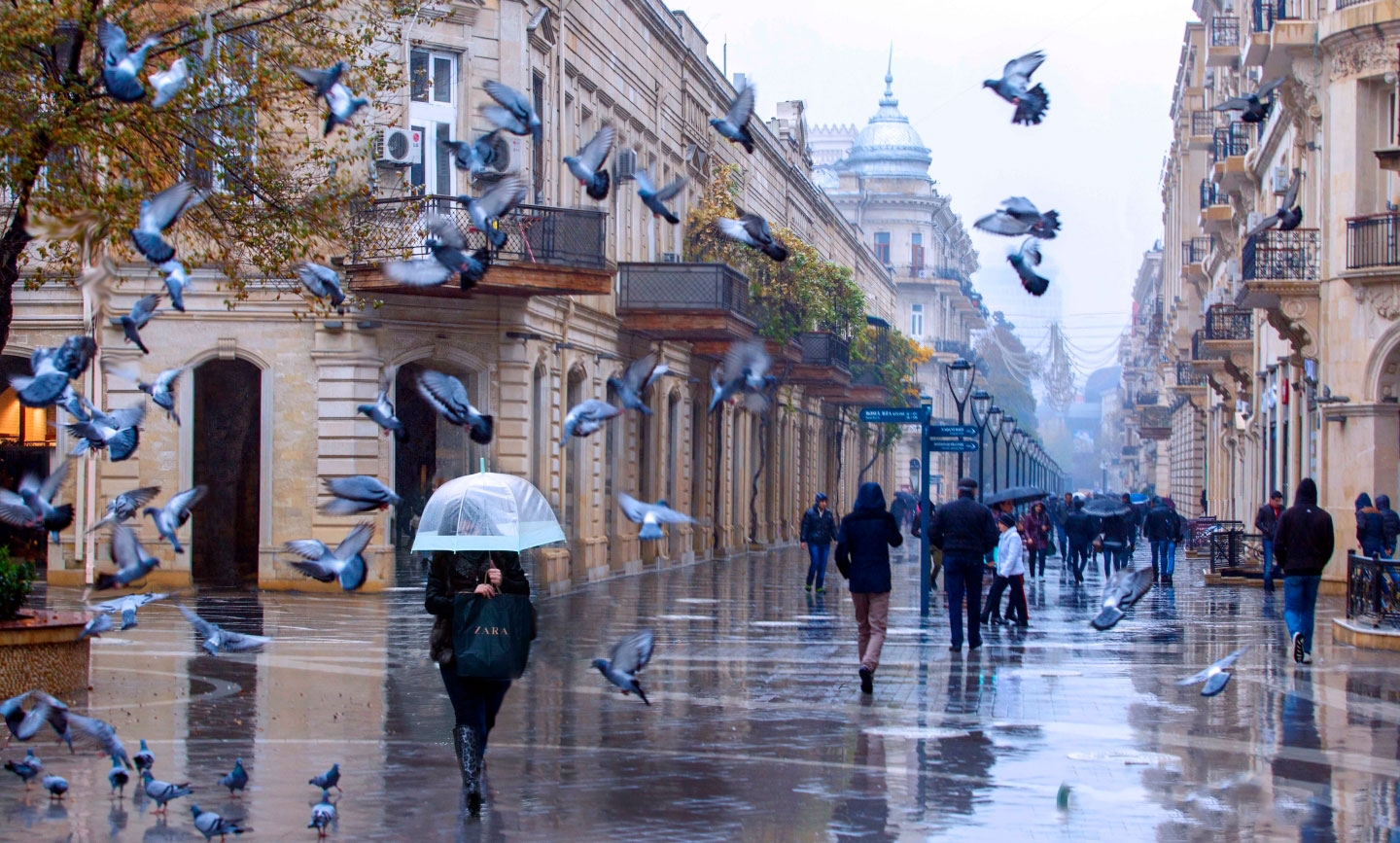 В Баку будет дождливо