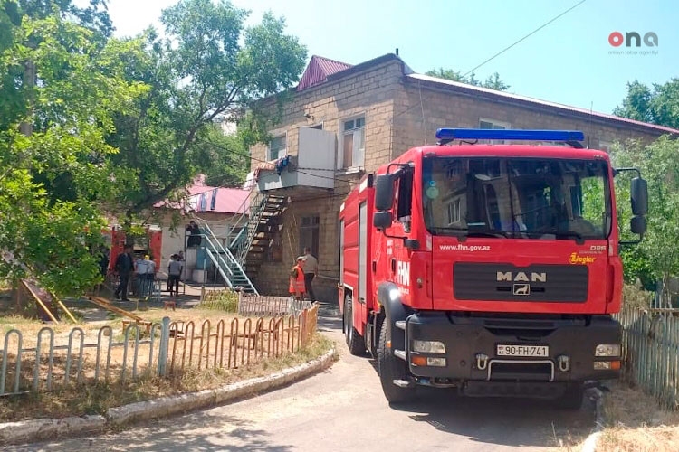 Пожар в детском саду в Азербайджане