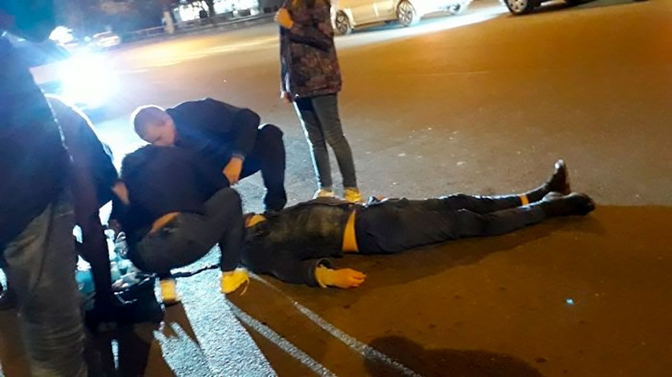 В Баку насмерть сбит пешеход - ВИДЕО
