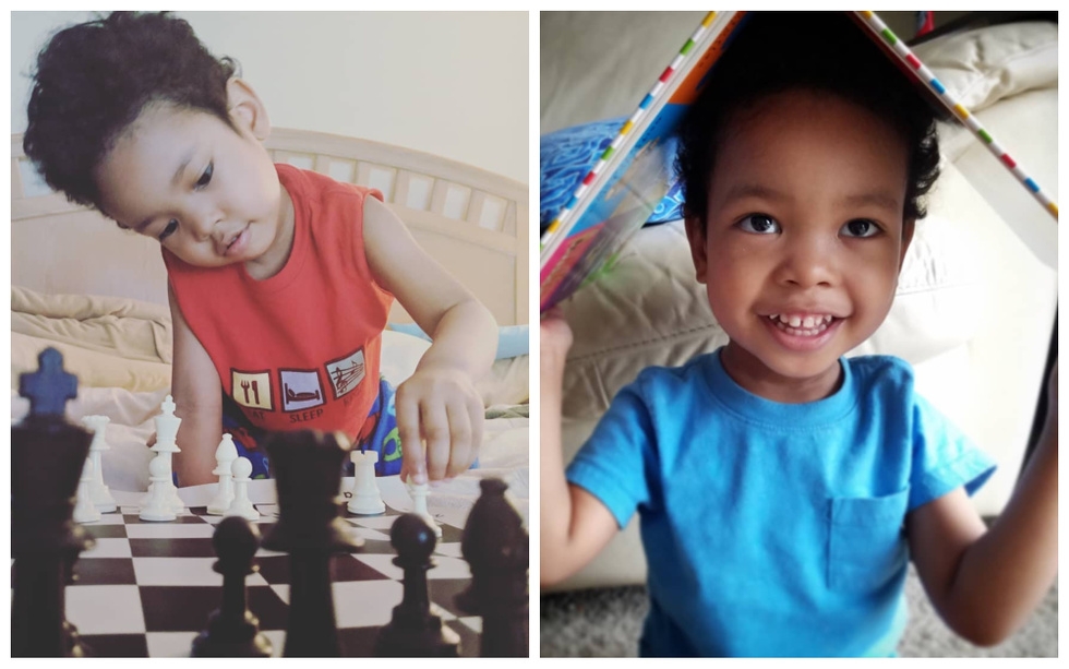 Гений в 3 года: решает сложные уравнения и побеждает взрослых в шахматы - ВИДЕО