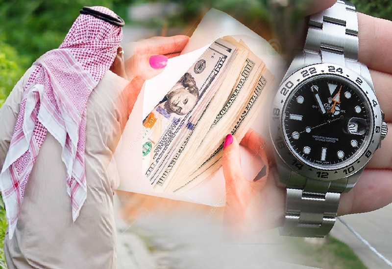 В Баку девушка украла у араба $3 000 и часы стоимостью $10 000