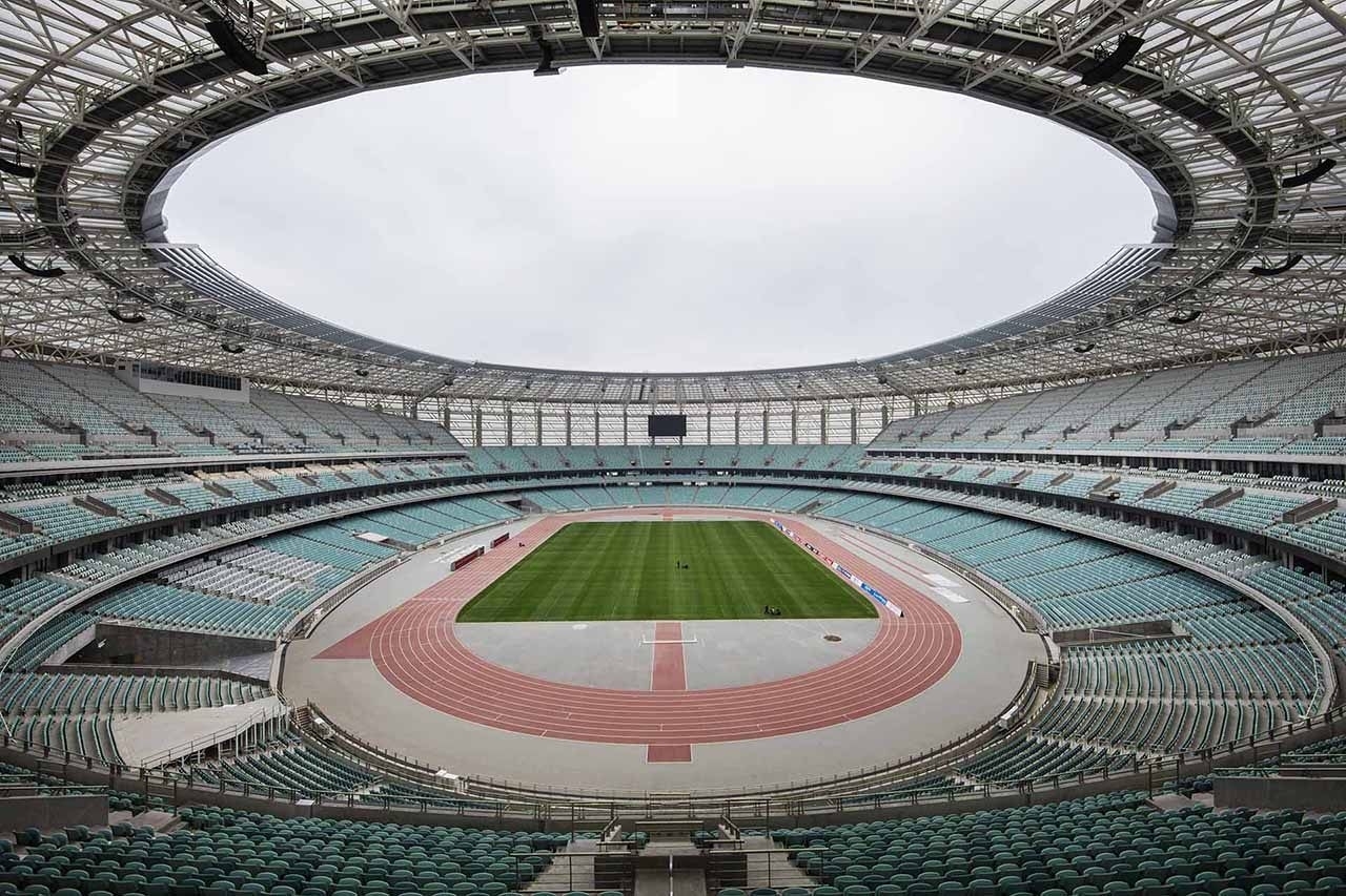 УЕФА наградил Бакинский Олимпийский стадион - ФОТО