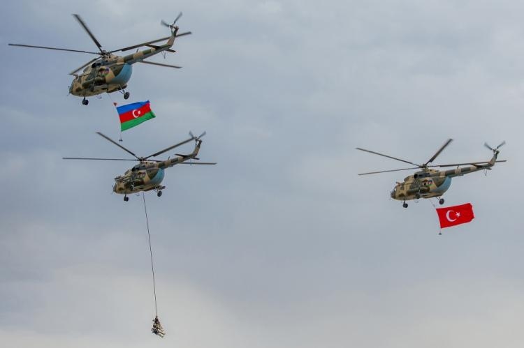 В Нахчыване прошли совместные азербайджано-турецкие военные учения - ФОТО
