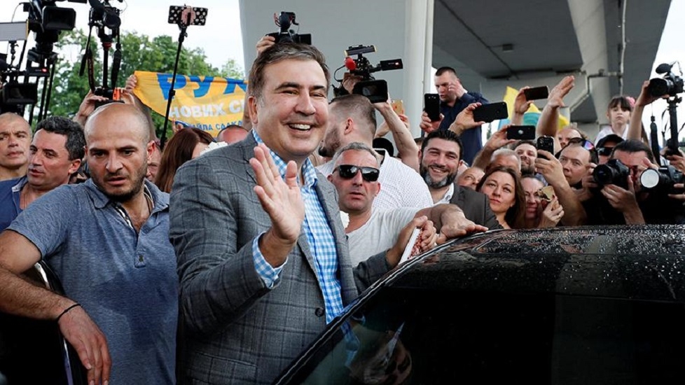 Саакашвили вернулся в Одессу, где его встретили овациями — ВИДЕО