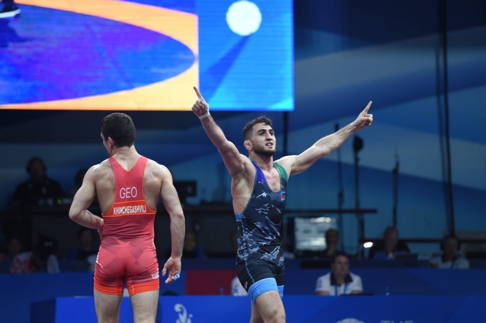 Гаджи Алиев после победы: Самое главное, я взял реванш у олимпийского чемпиона