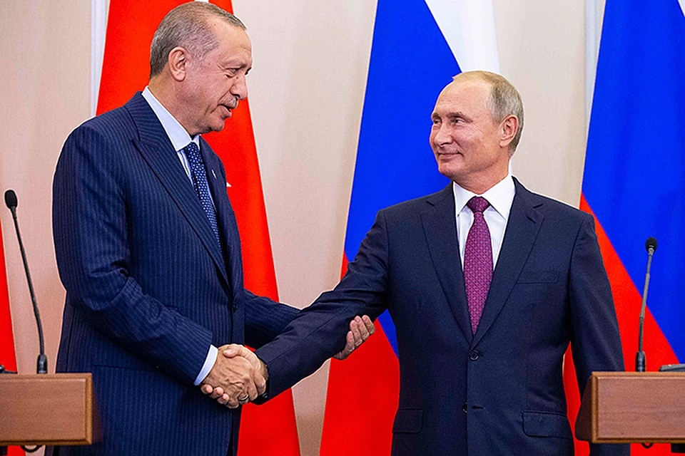Путин рассказал Эрдогану о щедрых туристах