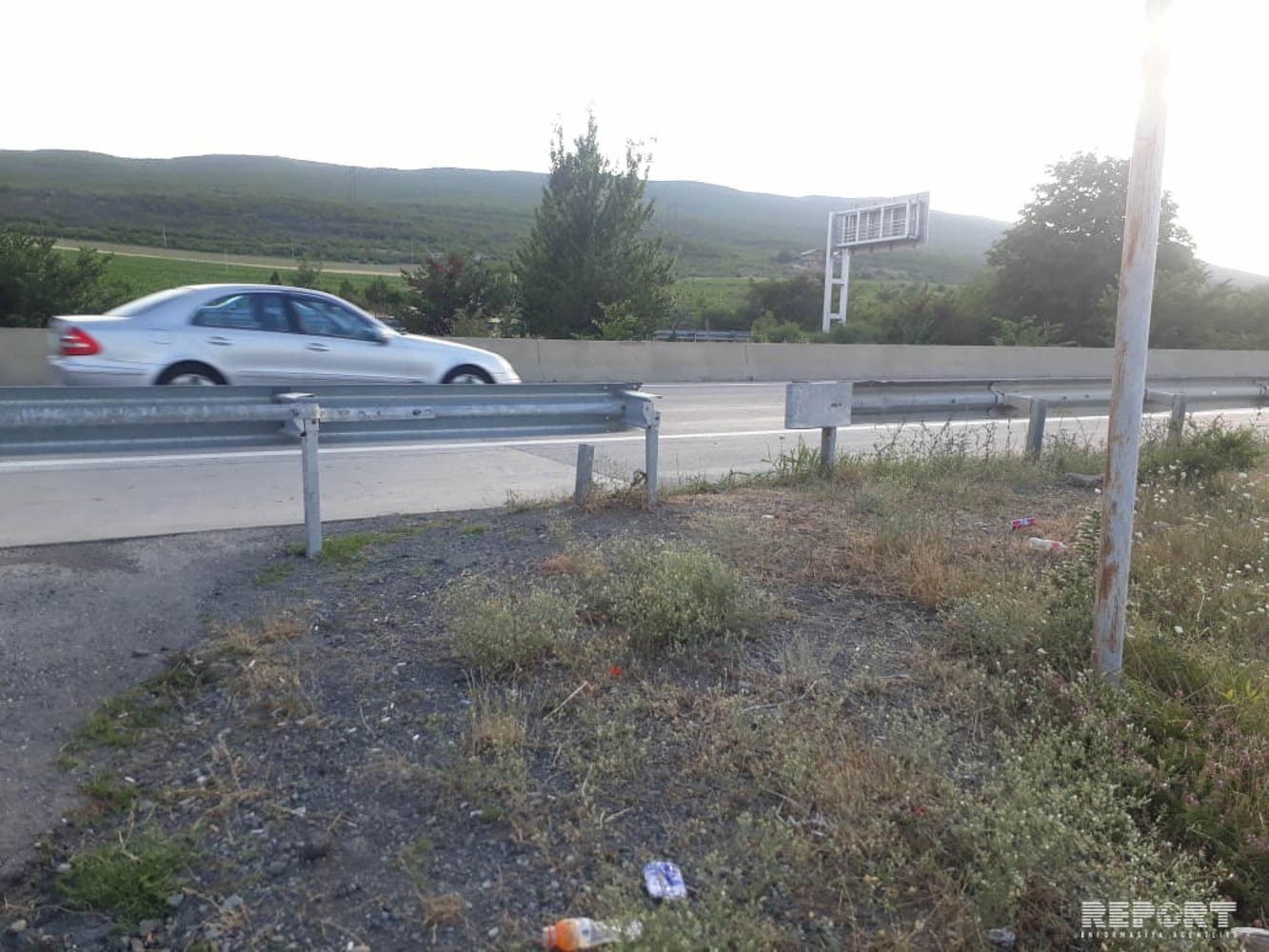 В Грузии азербайджанцы не могут выехать из своего села на автомобиле - ФОТО