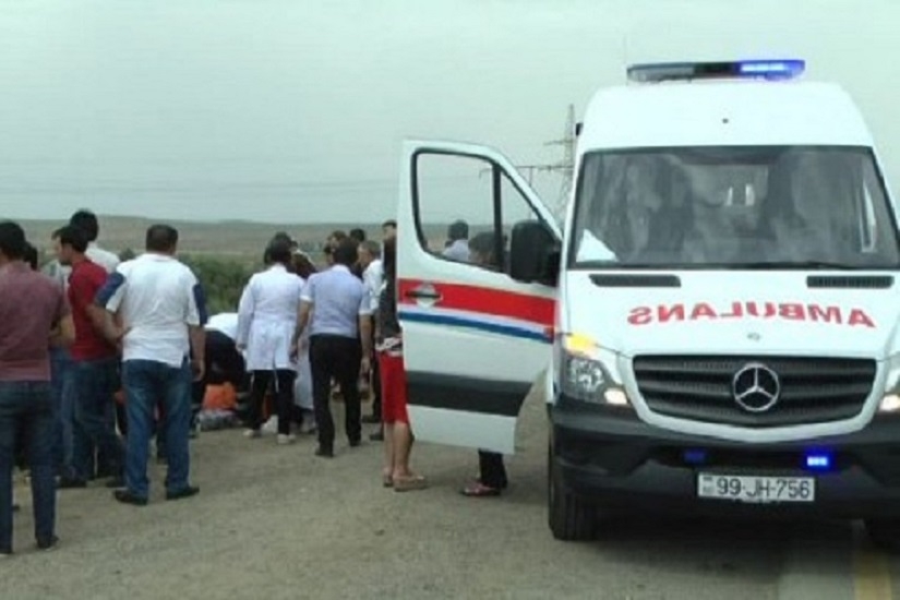 В Агдаше произошло ДТП: 1 человек погиб, 5 ранены