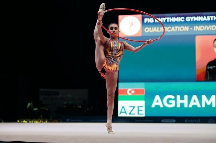 Азербайджанская гимнастка завоевала серебро Универсиады - ФОТО