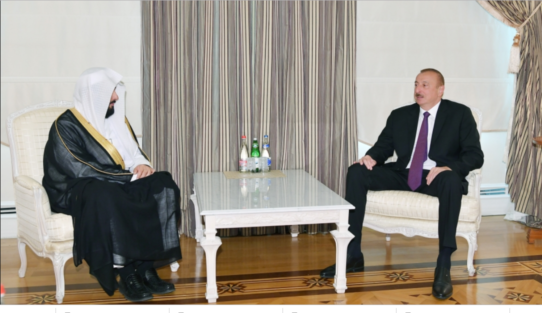 Президент Ильхам Алиев принял министра юстиции Саудовской Аравии - ВИДЕО
