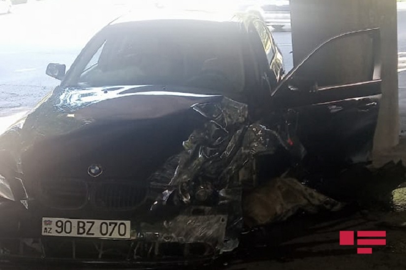 В Баку столкнулись «BMW» и «KIA», есть пострадавший - ФОТО