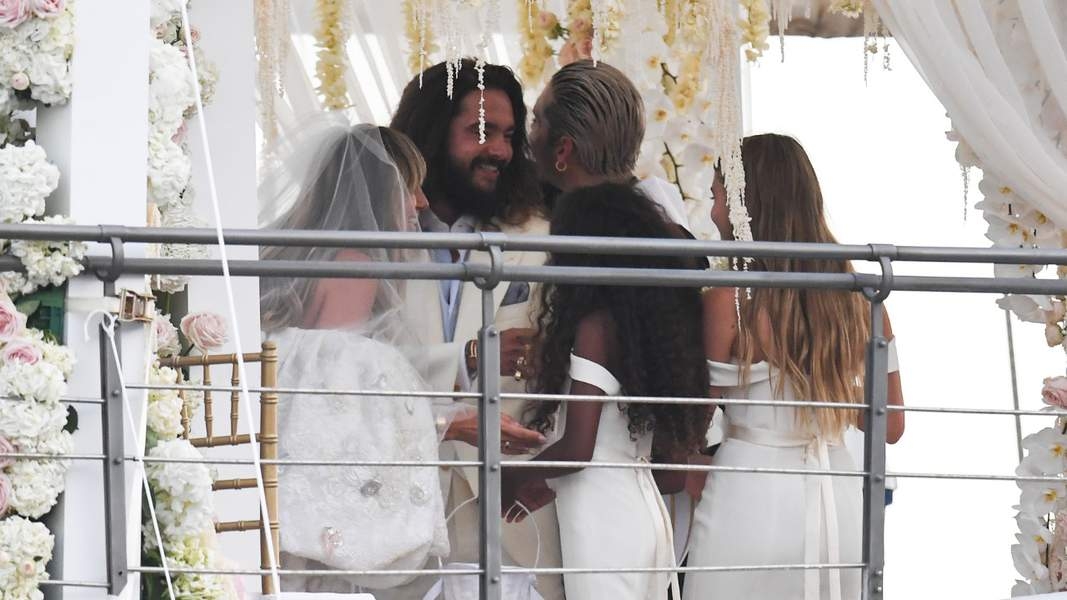 Хайди Клум сыграла свадьбу на знаменитой яхте - первое ФОТО невесты