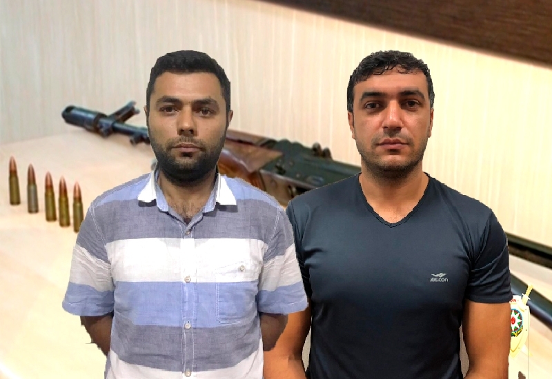 В Азербайджане задержаны вооруженные лица - ФОТО