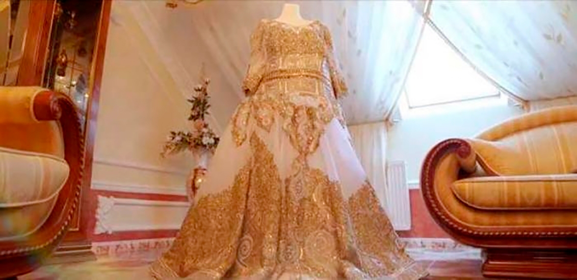 Семья невесты решила показать всем красоту дочери, заказав платье за 200 тысяч $
