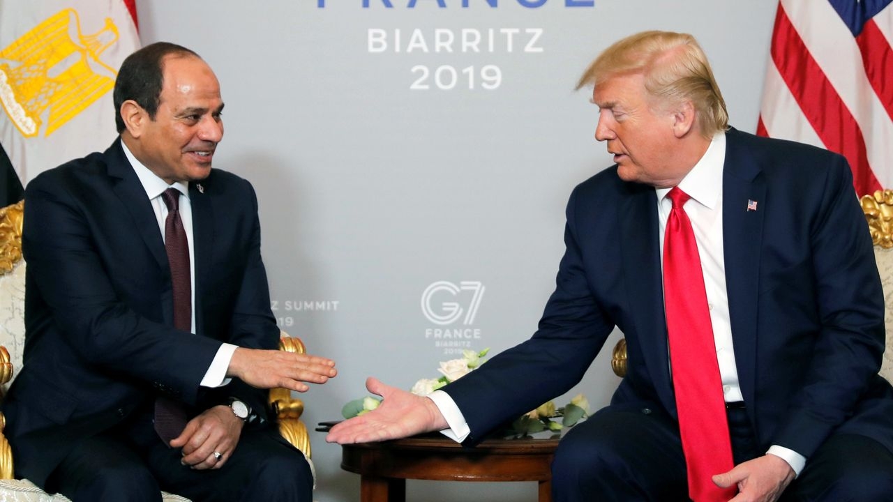Трамп прикололся над президентом Египта - Где мой любимый диктатор?