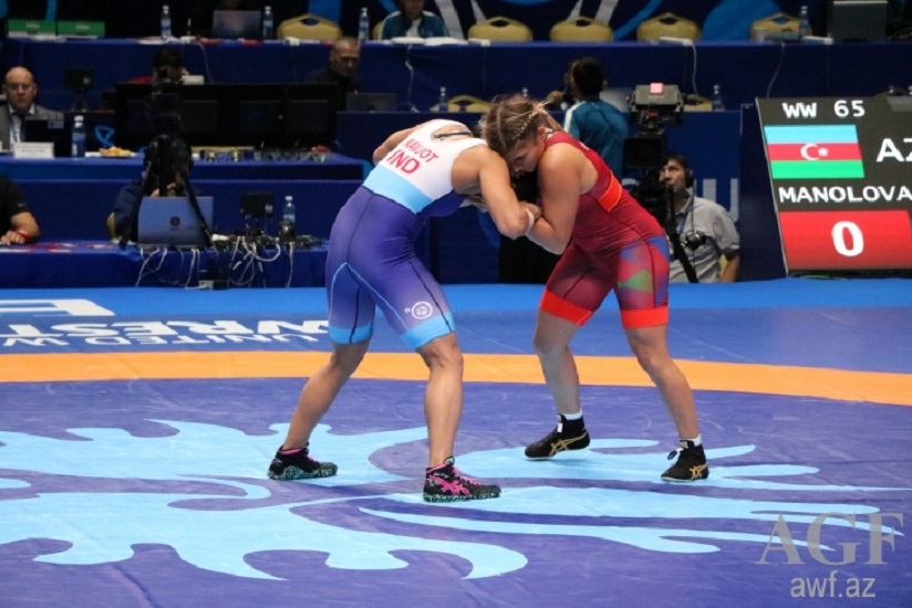 Азербайджанский борец завоевала бронзовую медаль ЧМ
