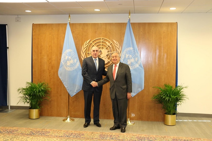 Эльмар Мамедъяров встретился с генсеком ООН