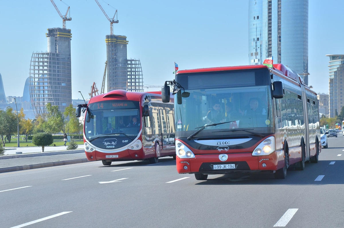 Меняется схема движения трех автобусных маршрутов в Баку