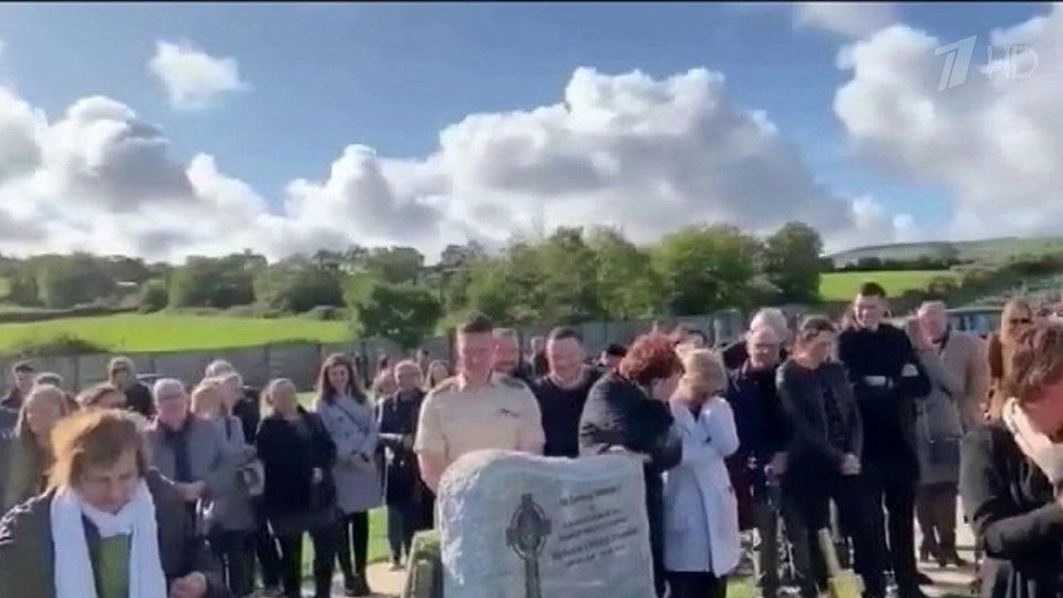 В Ирландии на похоронах умерший оставил послание с того света - ВИДЕО