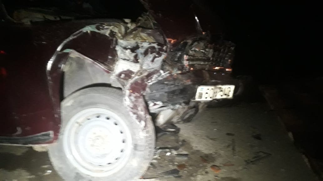 Тяжелое ДТП в Товузе: пострадали 4 человека - ФОТО