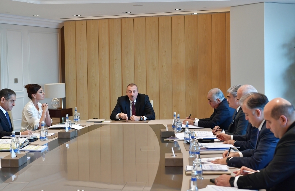 Ильхам Алиев сделал важные заявления на заседании экономического блока - ВИДЕО