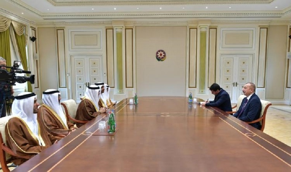 Президент Азербайджана принял госминистра по иностранным делам ОАЭ - ФОТО