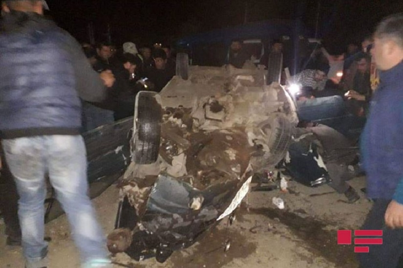 В Грузии азербайджанцы попали в жуткое ДТП: есть погибшие и раненые - ФОТО