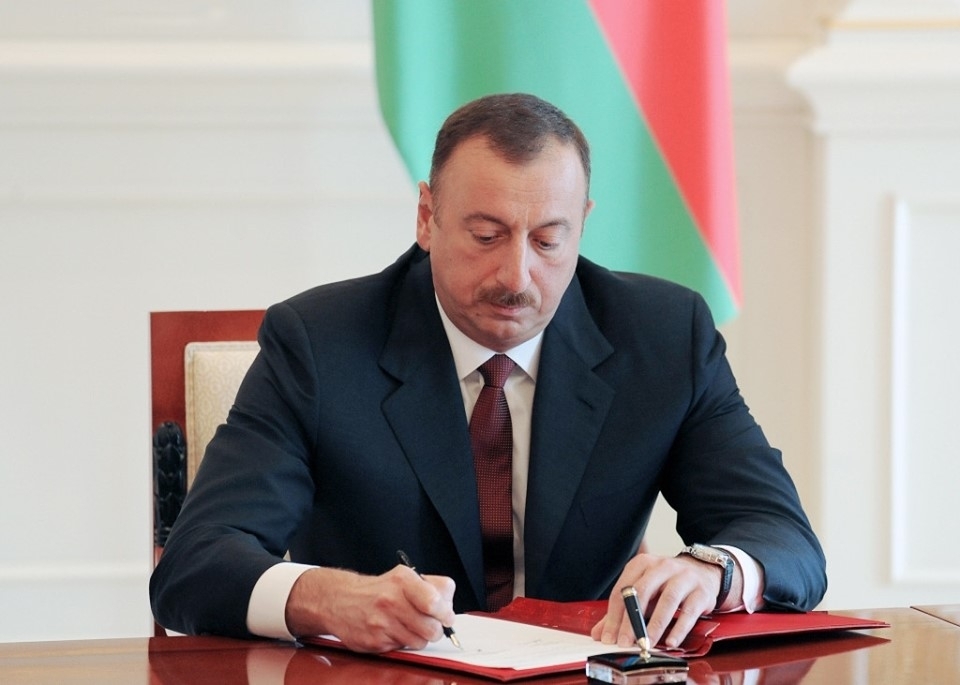 Ильхам Алиев назначил нового главу ИВ города Ширван