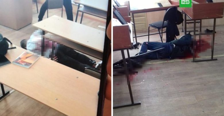 В России студент открыл огонь по сокурсникам: 2 человека убиты, 3 ранены - ВИДЕО