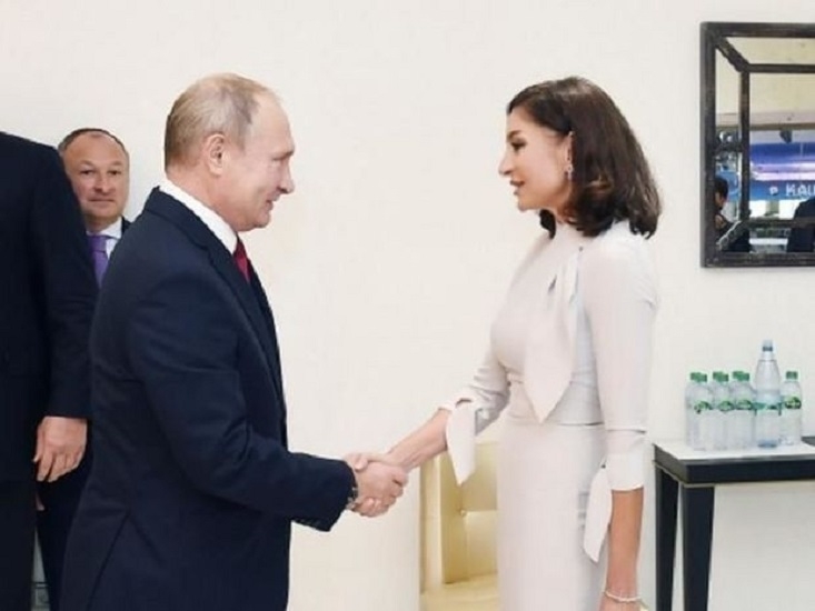 Мехрибан Алиева проведет встречу с Владимиром Путиным