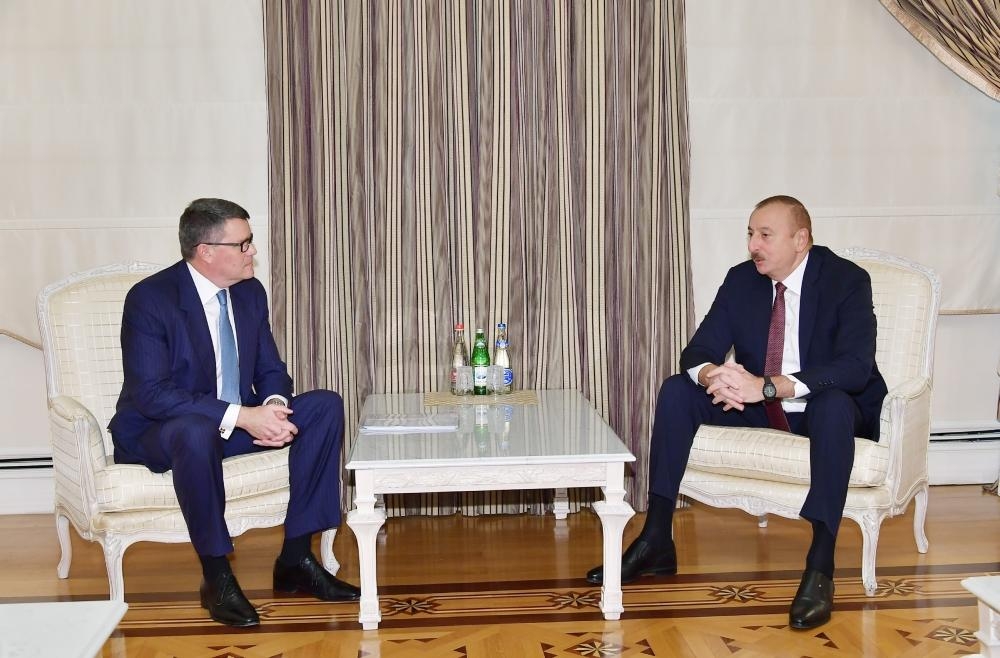 Президент Ильхам Алиев принял делегацию компании CISCO - ФОТО