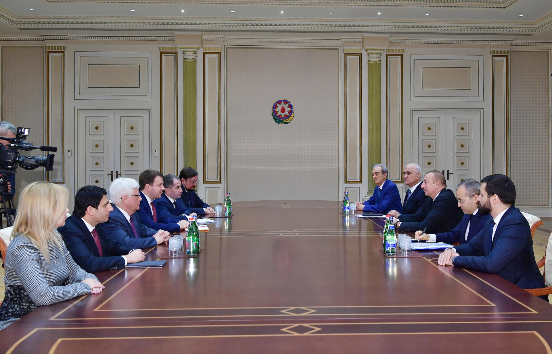 Ильхам Алиев принял делегацию во главе с министром экономического развития России - ФОТО