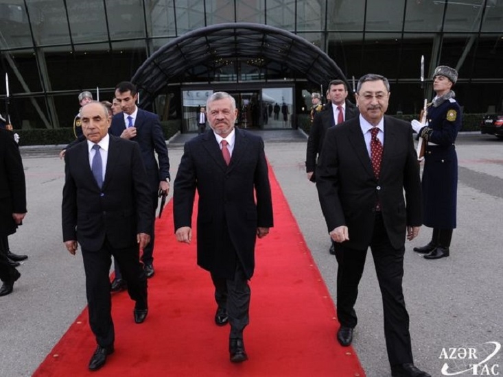 Завершился официальный визит короля Иордании в Азербайджан - ФОТО