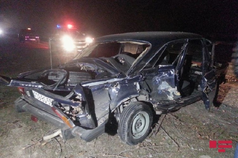 В Гёйчае столкнулись два автомобиля, есть пострадавшие - ФОТО