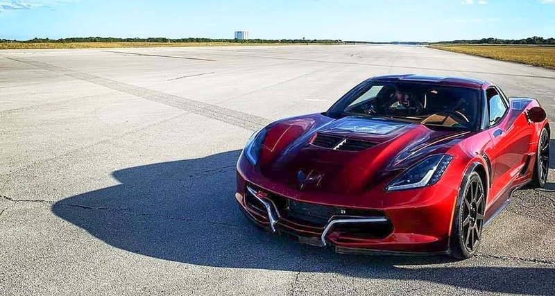 Электрический суперкар Corvette обновил собственный мировой рекорд скорости - ВИДЕО