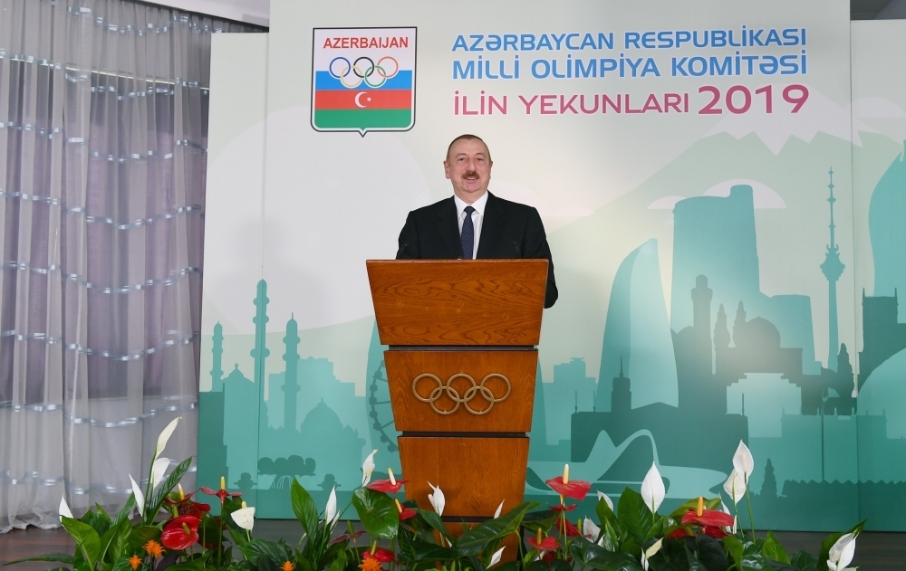 Ильхам Алиев: В Азербайджане обеспечивается массовость спорта
