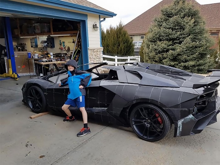 Отец с сыном из США построили копию Lamborghini и прославились на весь мир - ВИДЕО