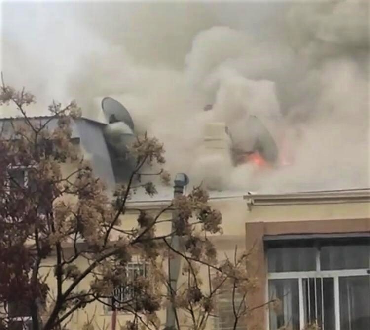 Пожар в центре Баку потушен – ОБНОВЛЕНО, ВИДЕО