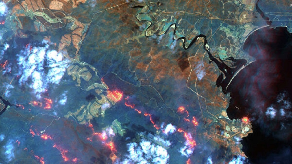 Экипаж МКС ужаснулся масштабам пожаров в Австралии - ФОТО