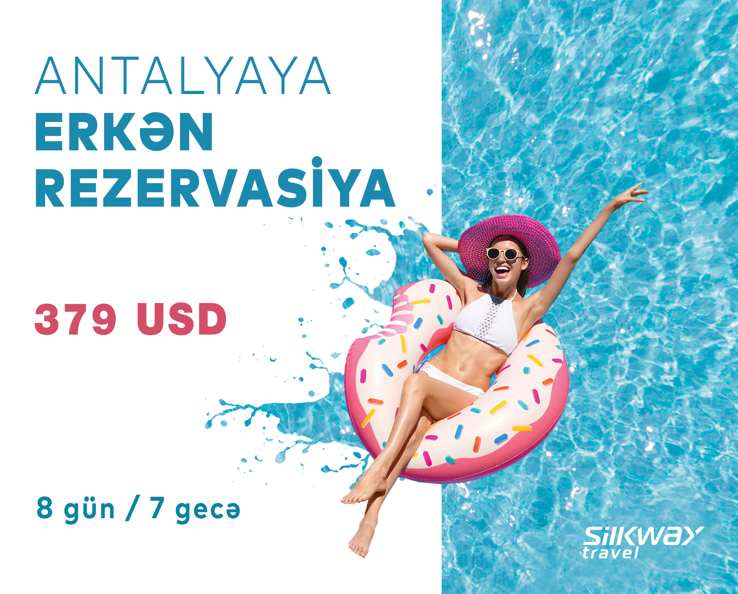 Выгодное предложение от Silk Way Travel: Турпакет в Анталию всего за 379 USD
