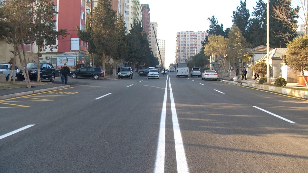 В Азербайджане отремонтирован ряд улиц - ФОТО