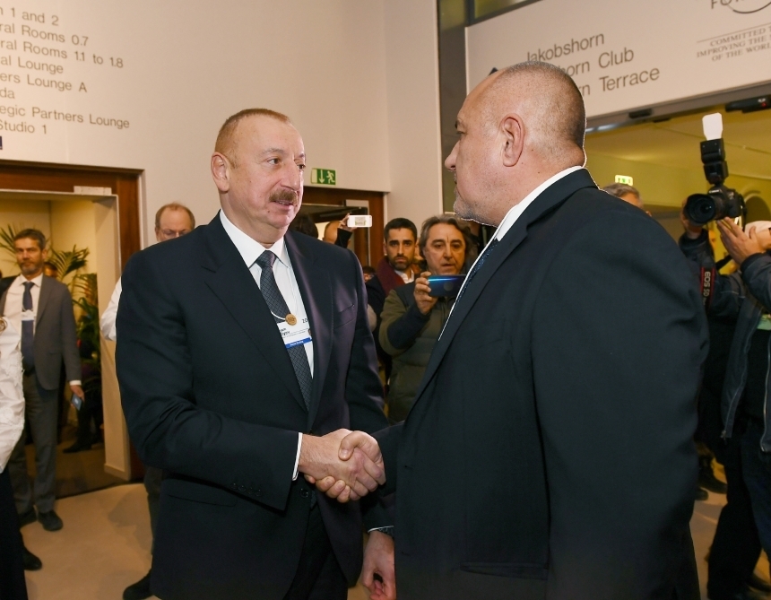 Ильхам Алиев встретился с президентом Польши - ФОТО