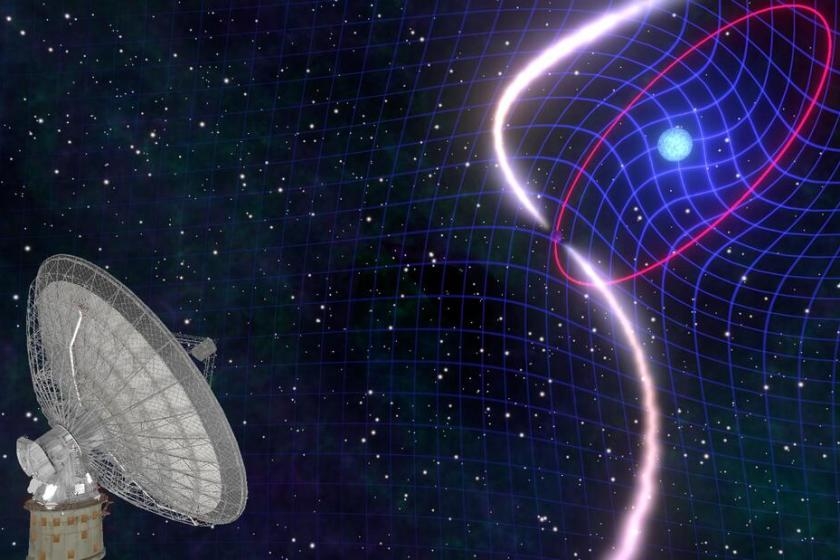 Обнаружено предсказанное Эйнштейном искривление пространства-времени - ВИДЕО